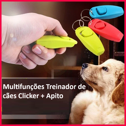 Apito de Treino para Cães - Obediência e Recall em Plástico Resistente
