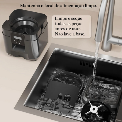 Comedouro Inteligente para Pets - Wi-Fi e Controle por Botão